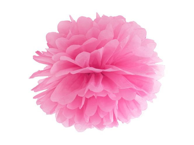 Hovedbilde Pompom i silkepapir 25 cm – diverse farger