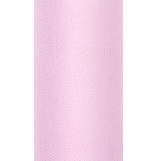 Hovedbilde Tyll babyrosa 0,3 x 9m