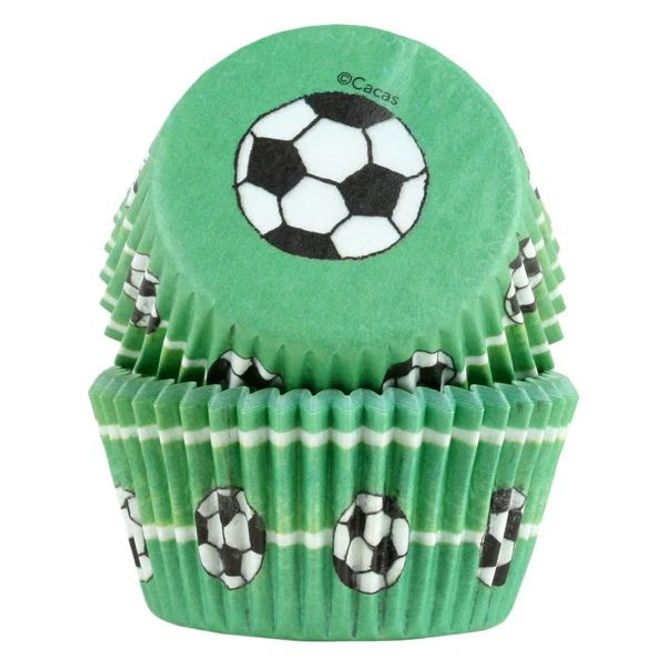 Hovedbilde Fotball Muffinsformer - 50 stk
