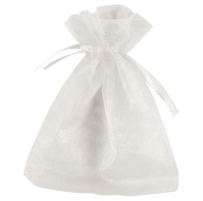 Hovedbilde Organza Pose Hvit