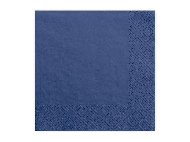 Hovedbilde Servietter Lunsj Navy 20 stk