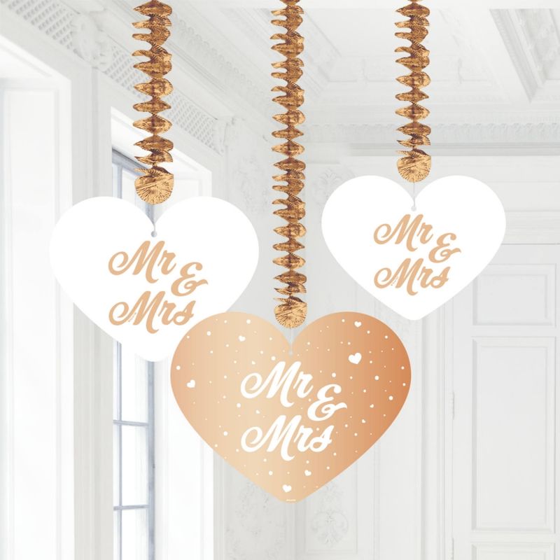 Hengende Hjerter - Mr & Mrs