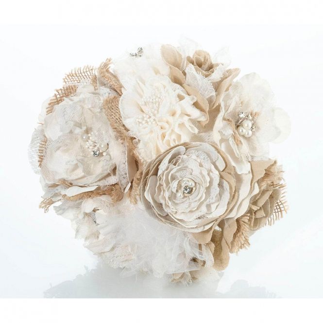 Hovedbilde Brudebukett Jute