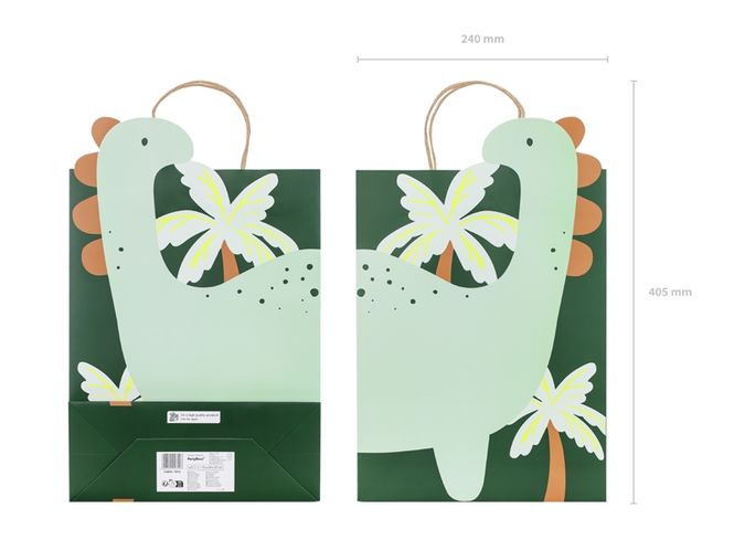 Hovedbilde Dinosaur Gavepose 10 x 24 x 37 cm
