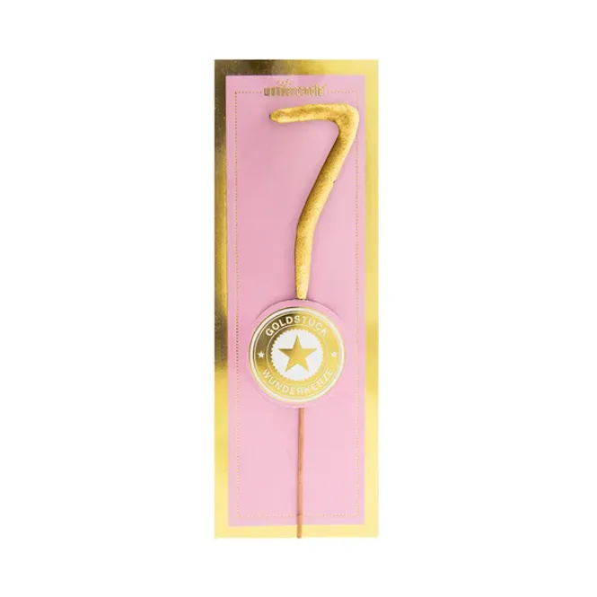 Hovedbilde Mini stjerneskudd tall 7  Wondercandle