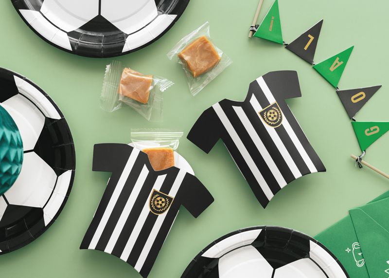 Godteribokser Fotballdrakt  6 stk