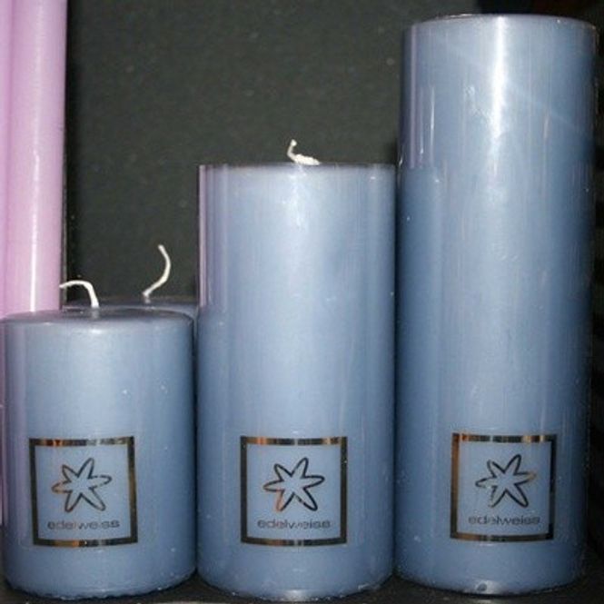 Hovedbilde Kubbelys - 7x10/15 cm, Jeansblå