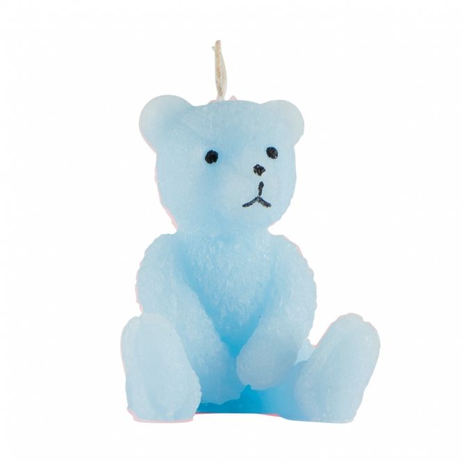 Hovedbilde Lys Blå Bamse Koselig Barnelys