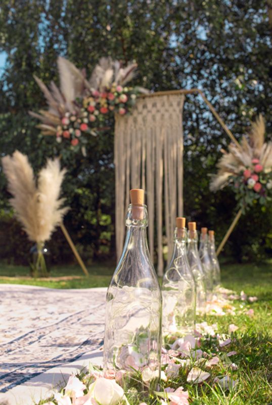 Kork med Led lys til vinflaske