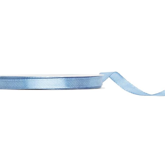 Hovedbilde Satengbånd Misty Blue 6 mm x 25 m