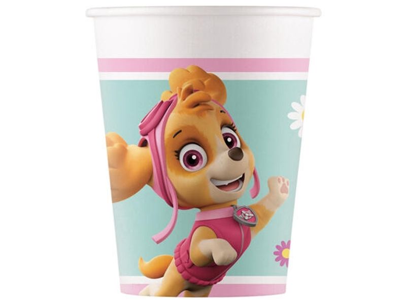 Paw Patrol Skye & Everest - Pappkopper 8 stk