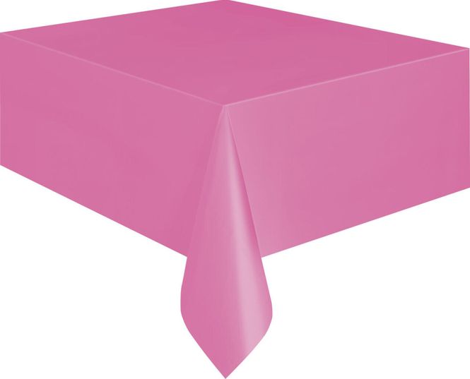 Hovedbilde Plastduk mørk rosa  137 x 274 cm