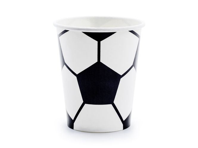 Hovedbilde Pappkrus Fotball 260 ml  6 stk