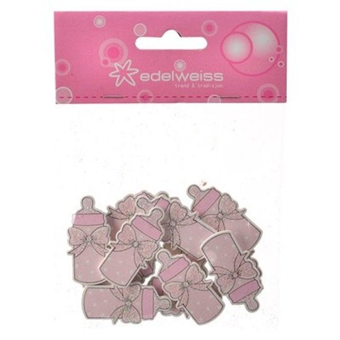 Hovedbilde Tåteflaske Rosa Klistremerke 12 stk.