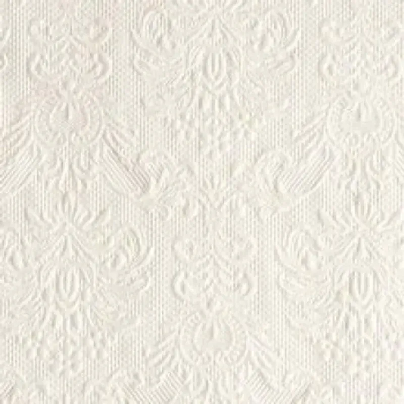 Elegance Perlehvit Lunsj Servietter