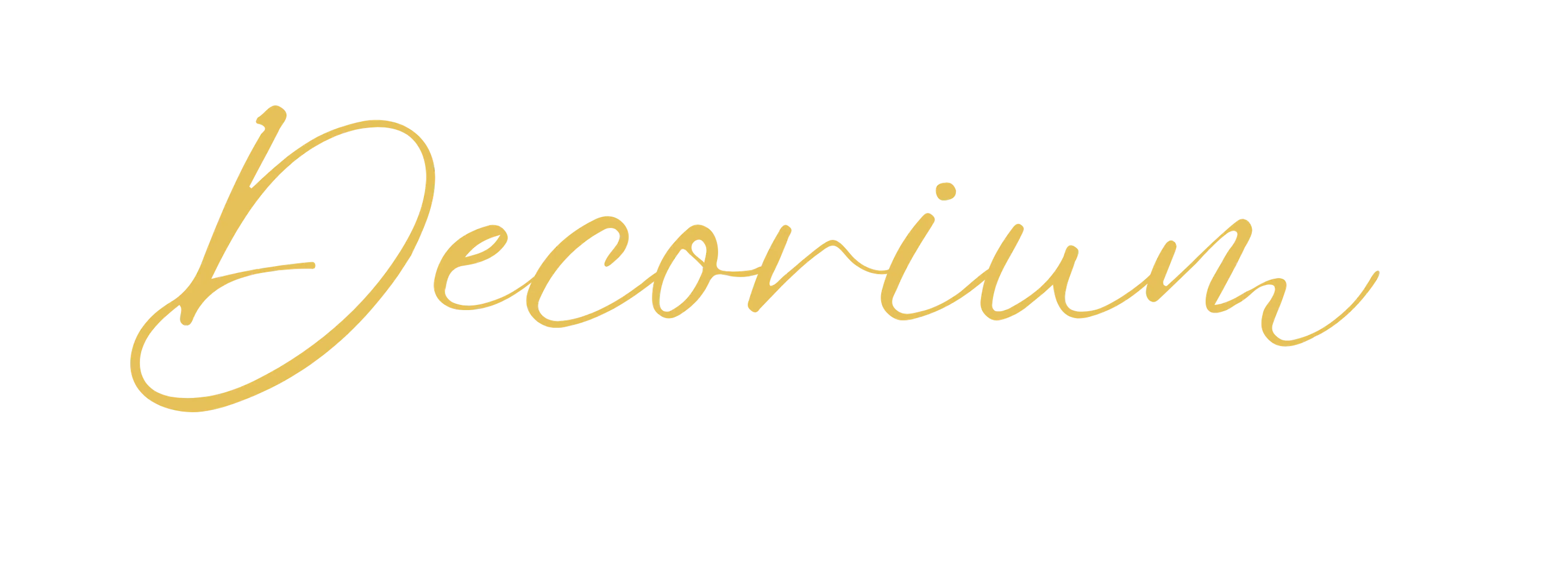 Logo til nettbutikken decorium.no