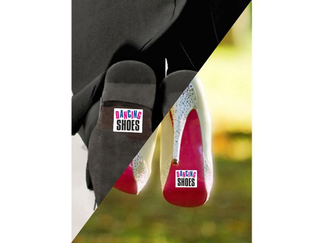 Hovedbilde Klistremerker til sko - Dancing Shoes