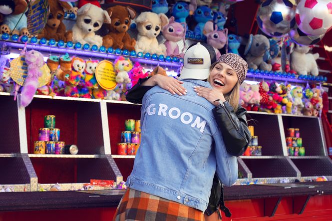 Hovedbilde Strykemerke GROOM – 30 x 6 cm