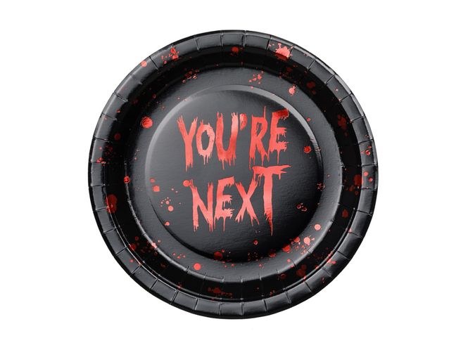 Hovedbilde Papptallerkener You're Next 23 cm  6 stk