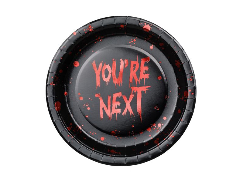 Papptallerkener You're Next 23 cm  6 stk
