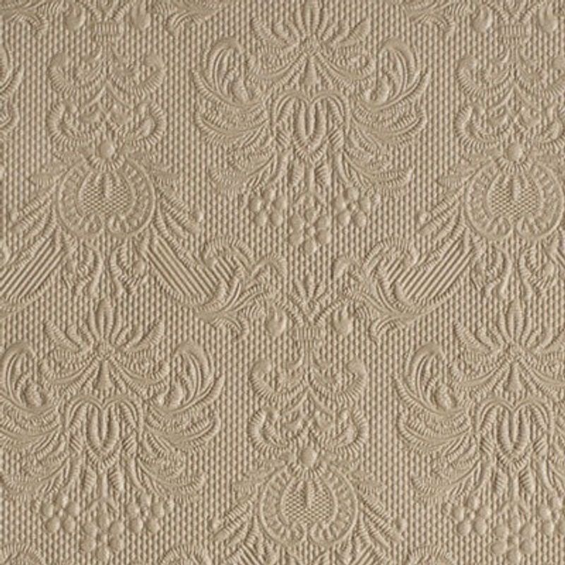 Servietter Elegance Taupe - kaffe