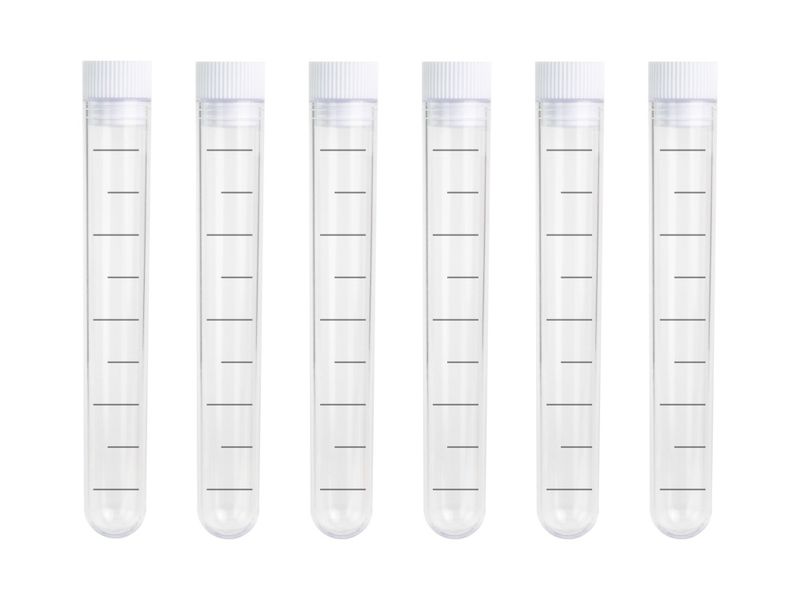 Reagensrør shotglass 13 ml  6 stk