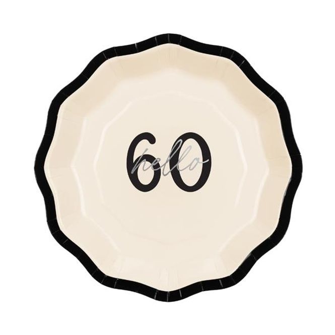 Hovedbilde Papptallerkener «Hello 60»