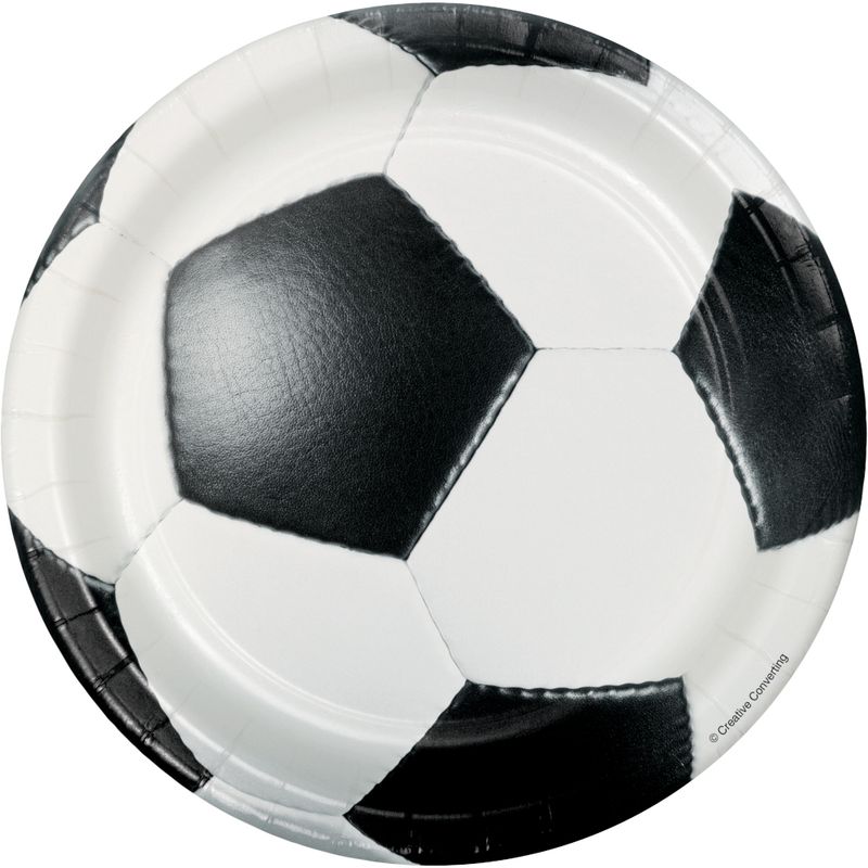 Papptallerken Lunsj Fotball