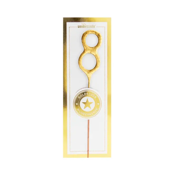 Hovedbilde Mini stjerneskudd tall 8  Wondercandle
