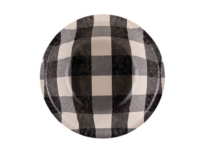 Hovedbilde Rutete pappskåler  6 stk