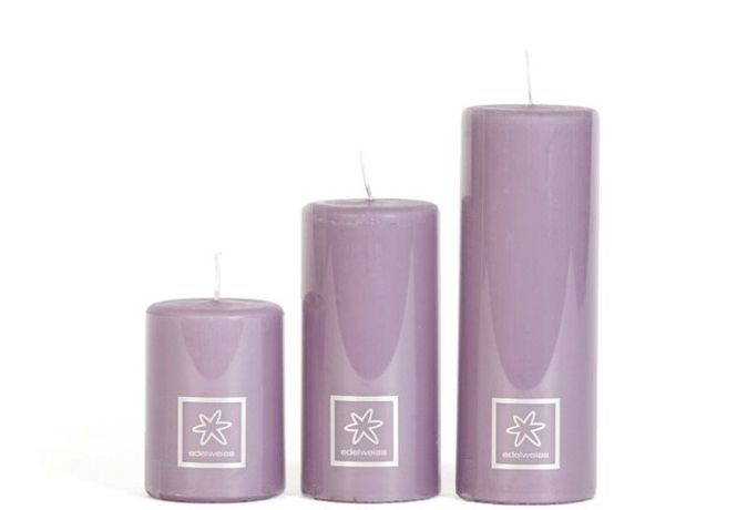 Hovedbilde Kubbelys 7x10/15/20cm Pale Lilac