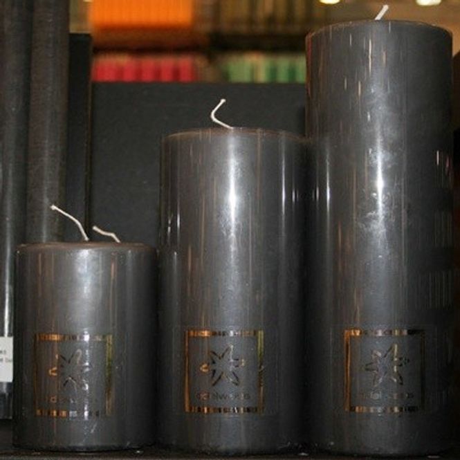 Hovedbilde Kubbelys - 7x10/15cm, Mørkegrå