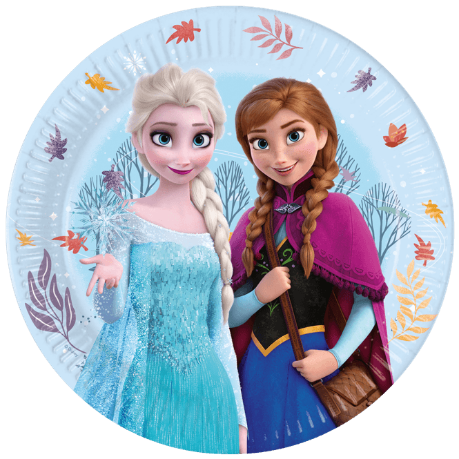 Hovedbilde Papptallerkener Frozen Idyllic Wonder 23 cm  8 ...